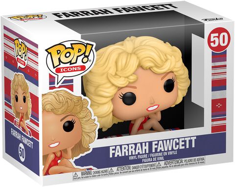Figurine Funko Pop! N°50 - Icons - Farrah Fawcett